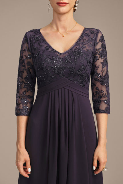 Robe Cérémonie Vaporeuse Nuit - gallery 7