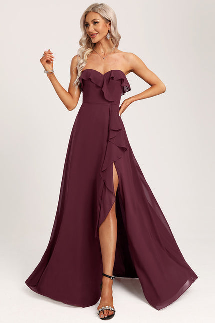 Robe Cérémonie Violet Flottant - gallery 5