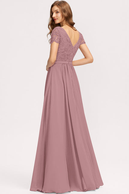 Robe Cérémonie Vaporeuse Lilas - gallery 1