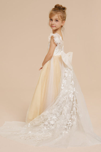 Robe Cérémonie Florale Élégante - gallery 8