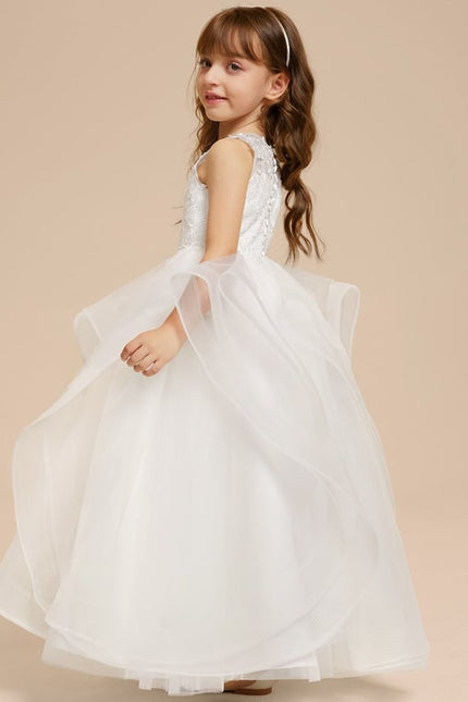 Robe Cérémonie Tulle Ivoire - gallery 8