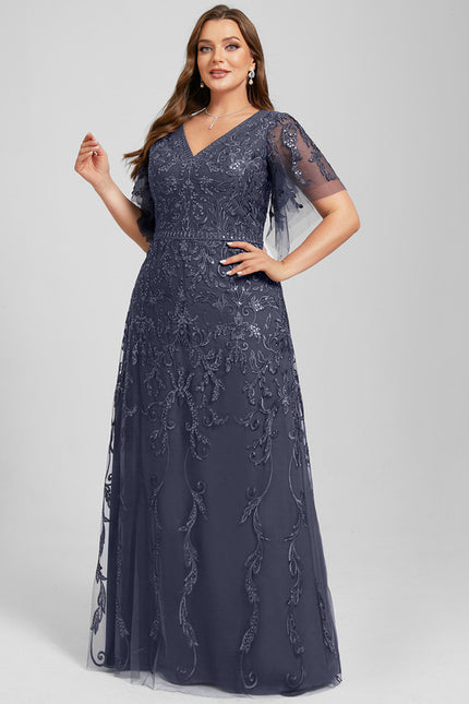 Robe Cérémonie Longue Tulle Ornée - gallery 9