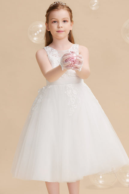 Robe Cérémonie Fleurie Étoilée - gallery 1