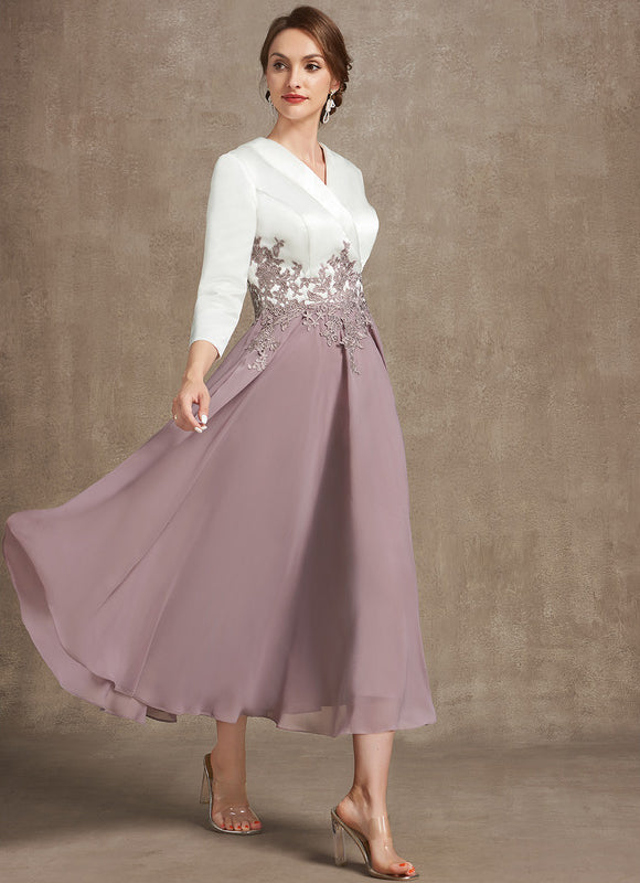Robe Cérémonie Midi Satinée - gallery 5
