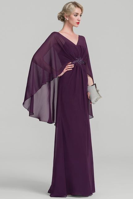 Robe Cérémonie Violette Fluide - gallery 1
