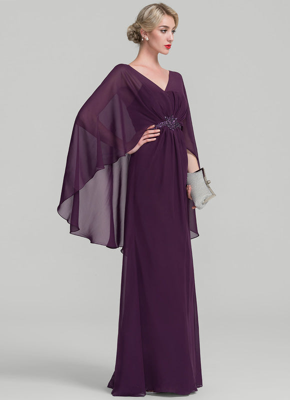 Robe Cérémonie Violette Fluide - gallery 1
