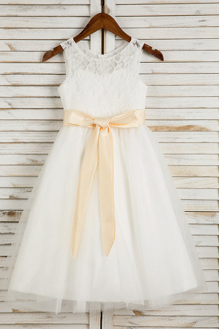 Robe Cérémonie Éclatante Blanche - gallery 2
