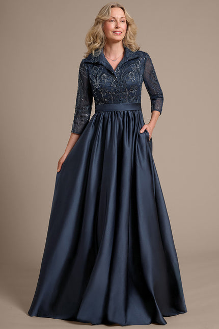 Robe Ceremonie Bleu Nuit - gallery 4