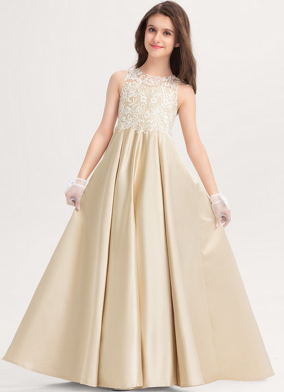 Robe Ceremonie Fille Dorée - gallery 1