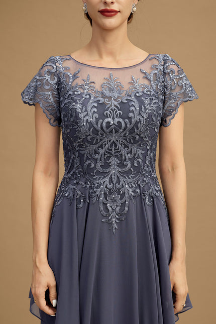Robe Cérémonie Fluide Dentelle - gallery 3