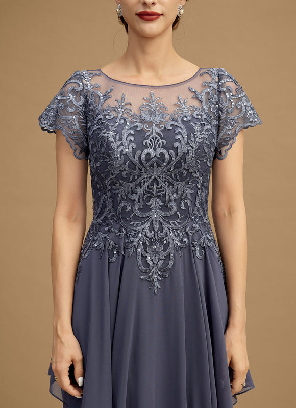 Robe Cérémonie Fluide Dentelle - gallery 3