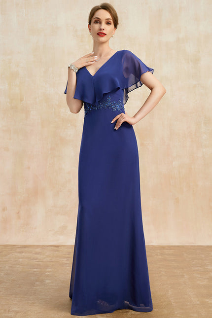 Robe Cérémonie Vaporeuse Bleu - gallery 2