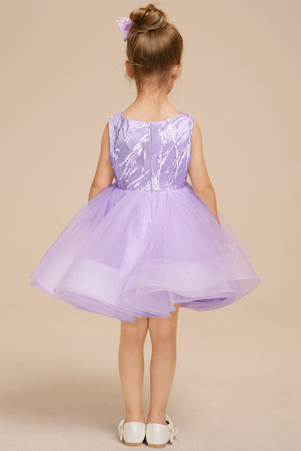 Robe Cérémonie Tulle Lavande - gallery 7