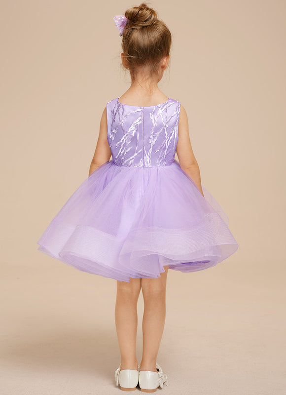 Robe Cérémonie Tulle Lavande - gallery 7