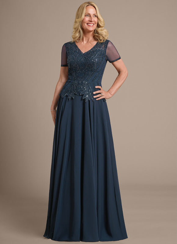 Robe Cérémonie Longue Bleu Royal - gallery 2