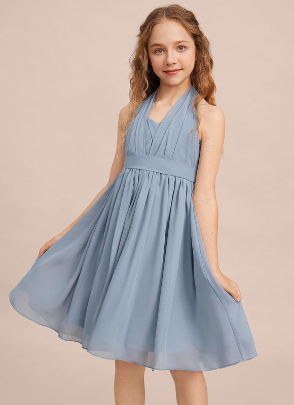Robe Ceremonie Bleu Pastel - gallery 8