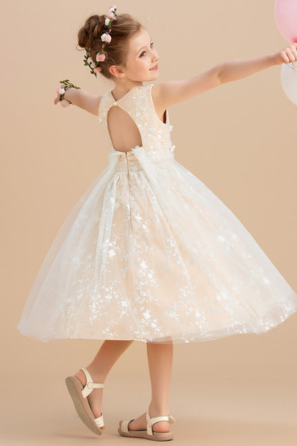 Robe Cérémonie Fleurie Étoilée - gallery 2