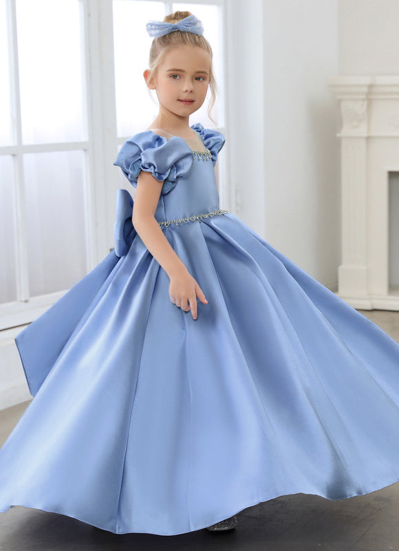 Robe Cérémonie Étoile De Satin