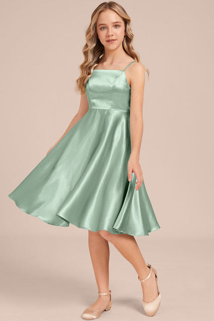 Robe Ceremonie Courte Satin - gallery 1