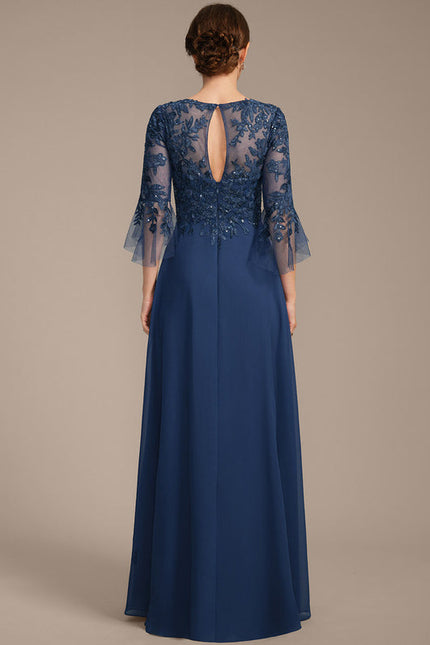 Robe Cérémonie Fluide Dentelle - gallery 5