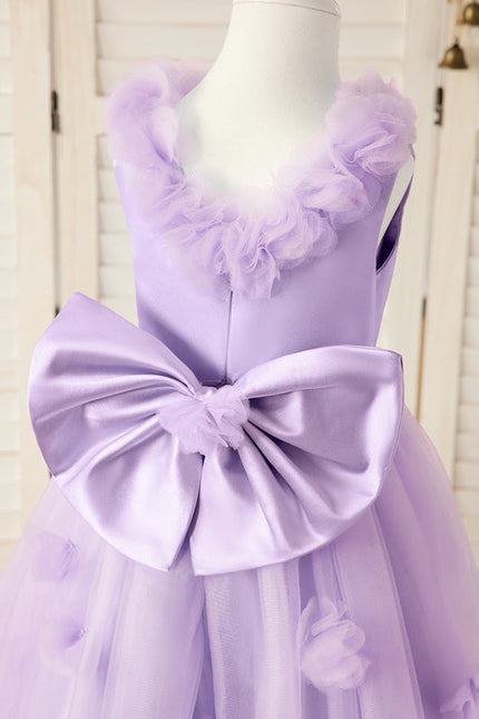 Robe Cérémonie Lavande Éclatante - gallery 1