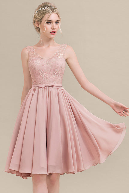 Robe Cérémonie Rose Évanescente
