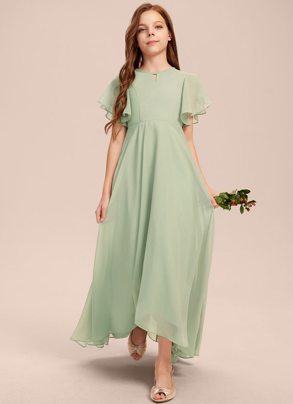 Robe Cérémonie Mousseline Marine - gallery 7