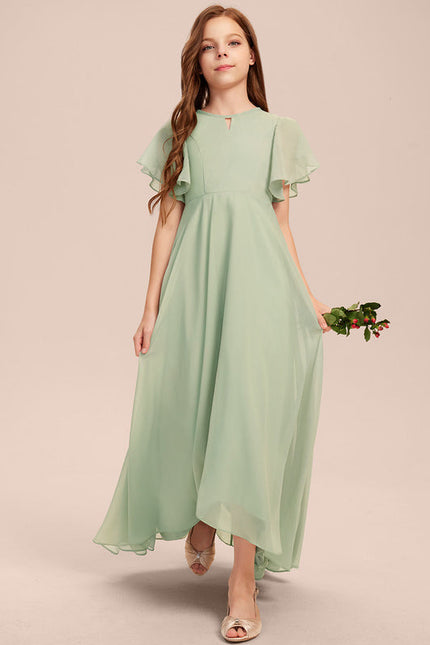 Robe Cérémonie Mousseline Marine - gallery 7