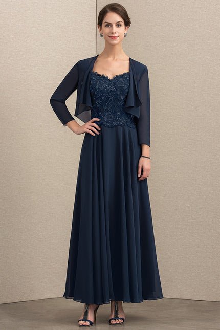 Robe Cérémonie Élégante Dentelle - gallery 1