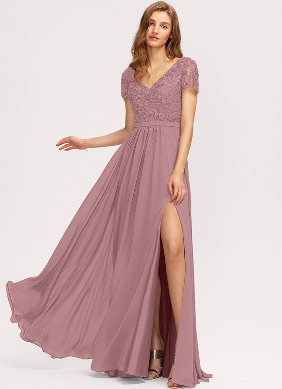 Robe Cérémonie Vaporeuse Lilas - gallery 2