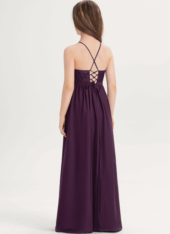 Robe Cérémonie Mousseline Améthyste - gallery 1