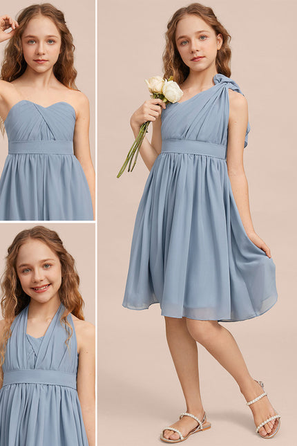 Robe Ceremonie Bleu Pastel