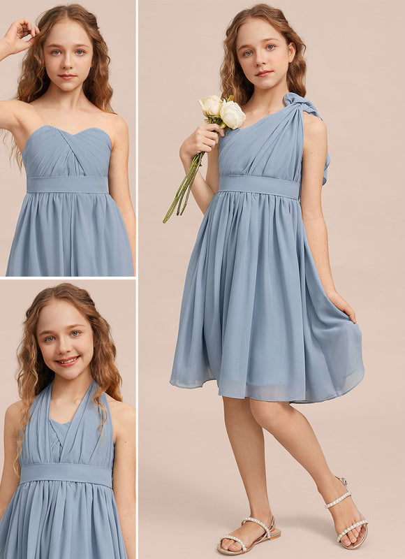 Robe Ceremonie Bleu Pastel