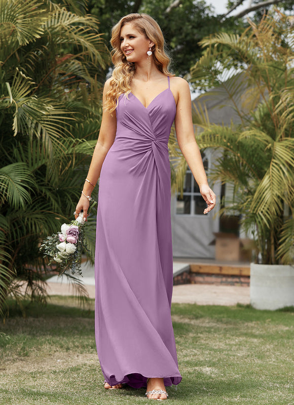 Robe Cérémonie Longue Volants Rose - gallery 2
