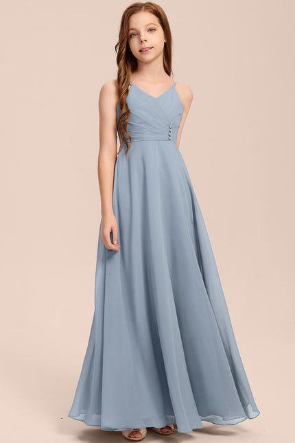 Robe Cérémonie Longue Vert Deau - gallery 7