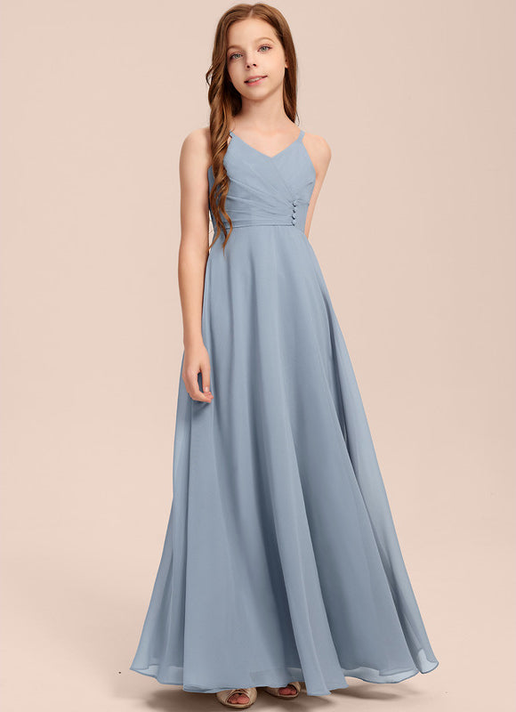 Robe Cérémonie Longue Vert Deau - gallery 7