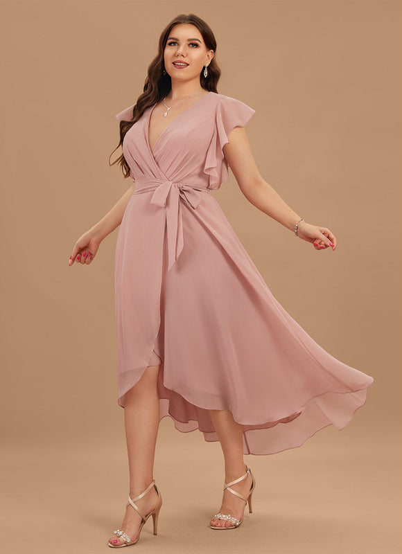 Robe Cérémonie Fluide Marine Élégante - gallery 5