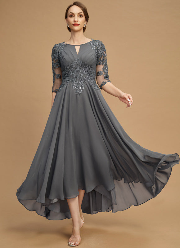 Robe Cérémonie Éclat Argenté