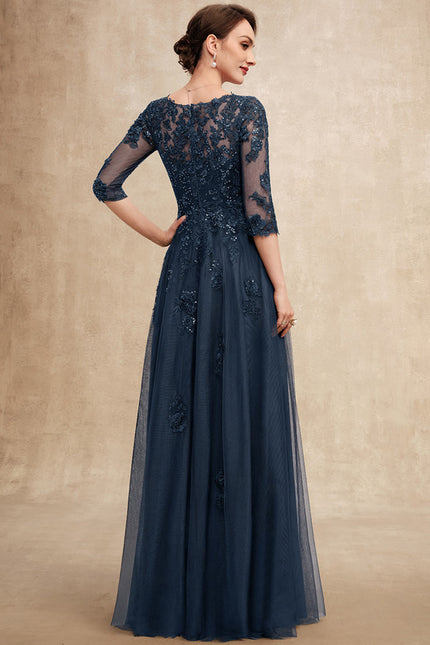 Robe Cérémonie Longue Tulle Ornée - gallery 6