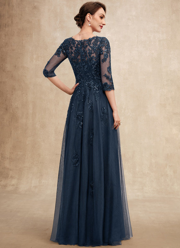 Robe Cérémonie Longue Tulle Ornée - gallery 6