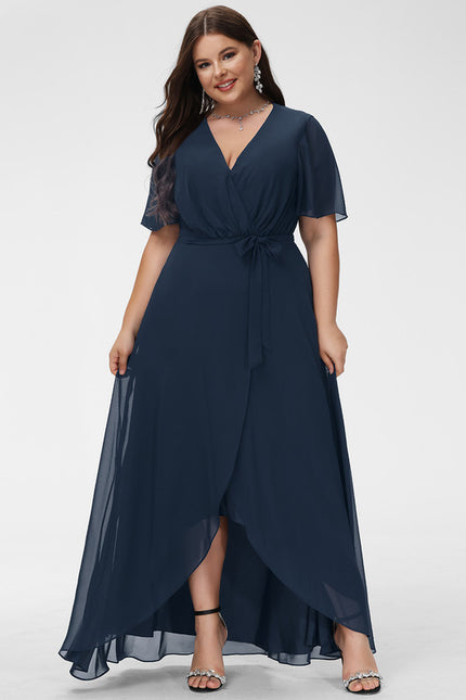 Robe Cérémonie Élégance Marine Évasée - gallery 8