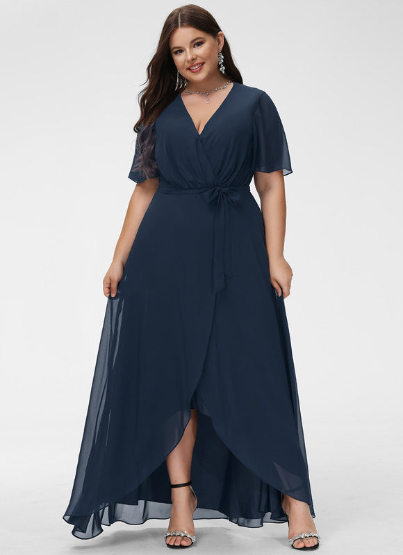 Robe Cérémonie Élégance Marine Évasée - gallery 8