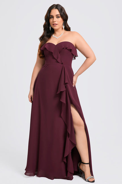 Robe Cérémonie Violet Flottant - gallery 7