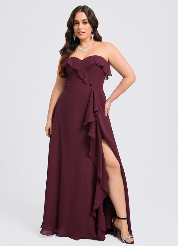 Robe Cérémonie Violet Flottant - gallery 7