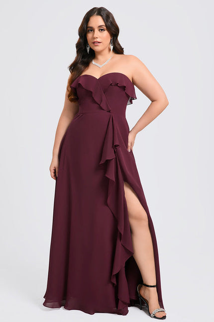 Robe Cérémonie Violet Flottant - gallery 7
