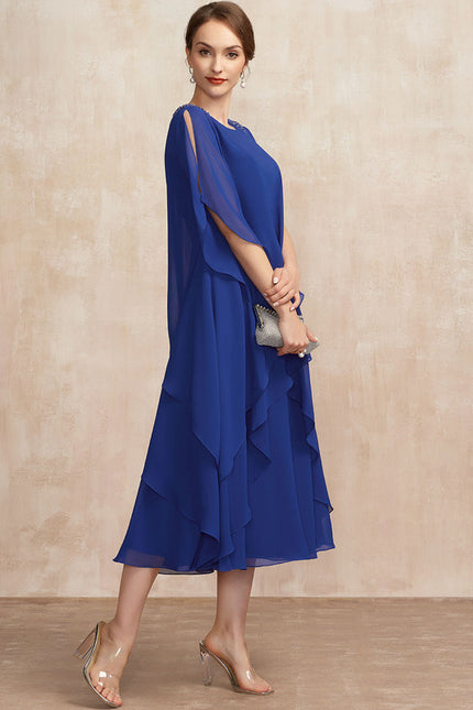 Robe Cérémonie Fluidité Marine - gallery 4