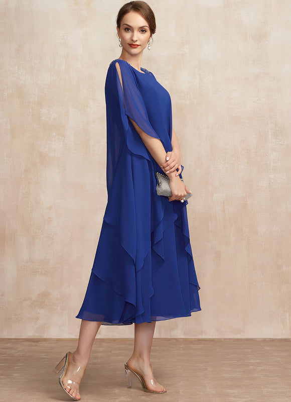 Robe Cérémonie Fluidité Marine - gallery 4