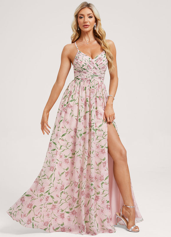 Robe Longue Ceremonie Femme - gallery 1