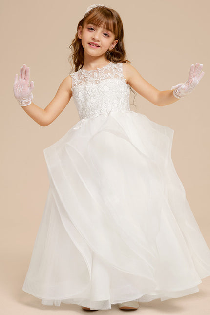 Robe Cérémonie Tulle Ivoire - gallery 9