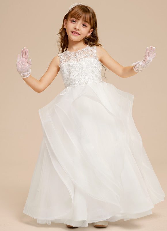 Robe Cérémonie Tulle Ivoire - gallery 9